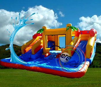 Amazonian Rapids Bouncy House